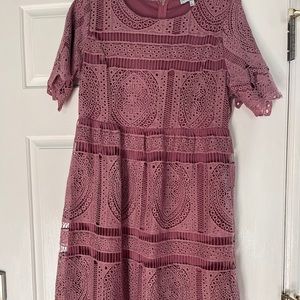 Piper and Scoot Lace Style Dress Size Large